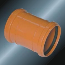 BS5255/4514 Drainage Upvc Socket Rubber spigot Grey Color 